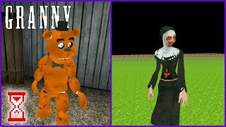 Обновление дополнения! Новая Майнкрафт карта и новые персонажи | Granny 1.7.3