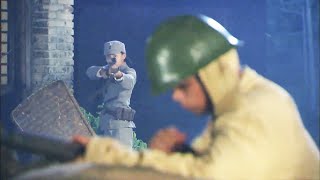國軍中了日軍詭計被圍困村內，關鍵時刻狙擊手背後奇襲日軍，強勢突圍！ ️ 抗日