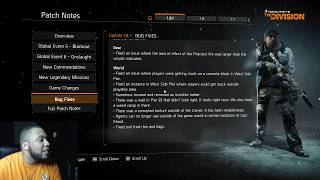 Everything you need to know about The Division 1.8.1 (FULL PATCH NOTES)