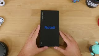 Unboxing du Samsung Galaxy Note 8