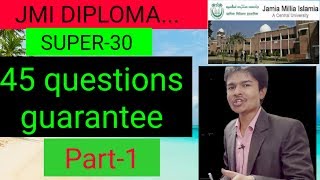 JMI super30-2019||Jamia Diploma ka preparation kaise kare-2019||Nadeem alag andaaz
