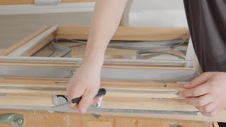Austausch der umlaufenden Schleifdichtung bei VELUX Dachfenstern bis Baujahr 2013