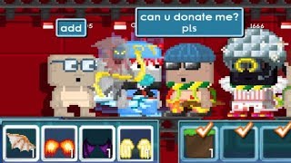 Growtopia - Would You Donate a NOOB ???