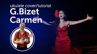 Ukulele. G. Bizet-Carmen-Overture how to play ukulele