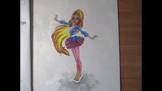 Sketch Book Нарисовать Роуз.