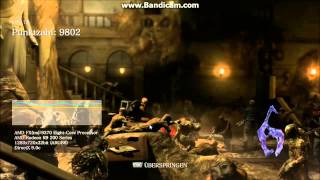 Resident Evil 6 Benchmark FX 9370 XFX R9 280 X Single Gard