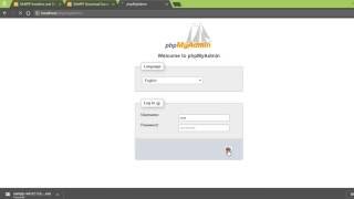 how to install new xampp server and set password
