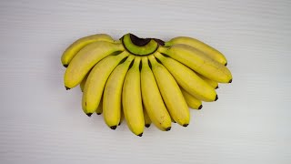 Взяли бананы и сделали фруктовый букет. Букет из бананов. Поделки и подарки своими руками.