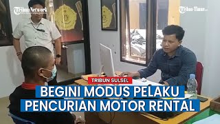 Polisi Tangkap Pencurian Motor Rental di Tana Toraja