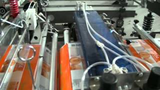 three side seal bag making machine with double unwinder