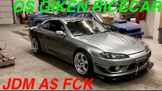 OS GIKEN clutch install into S15 Silvia eh