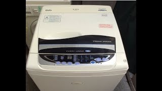Como programar lavarropa automatico gafa 7500 (programas personalizados)