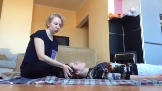 Необычный массаж и работа с головой