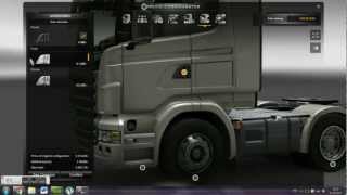 ETS 2 SCANIA R730 V8 (customization)