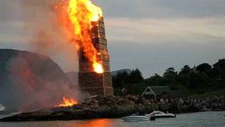 St.Hans Bål - Ålesund, Norge