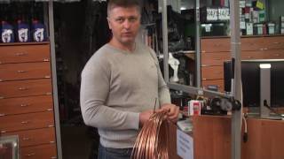 Вальцовка тормозной трубки из стали и меди
