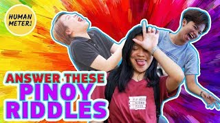 Tricky Questions: Answer These Pinoy Riddles | HumanMeter