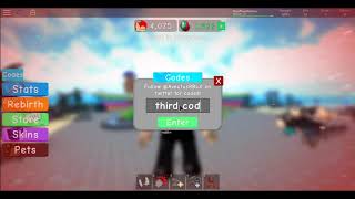Roblox Weight Lifting Simulator 3 codes