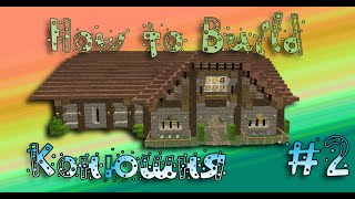 Minecraft: How to build?/ Как построить? "Конюшня" #5