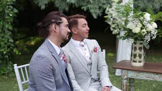 Psicóloga realiza discurso en matrimonio gay Chile