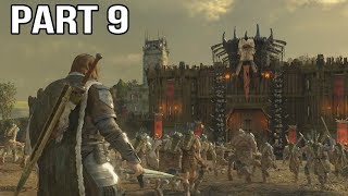 SHADOW OF WAR Gameplay Walkthrough Part 9 - Nurnen Siege