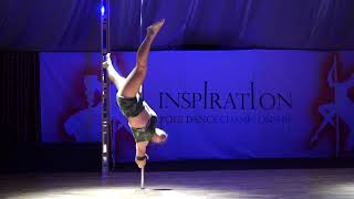 Никитюк Виктория категория Pole Artistic любители INSPIRATION POLE DANCE CHAMPIONSHIP