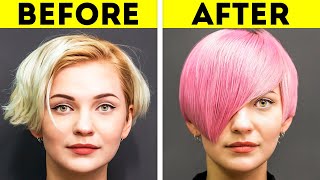 How to cut your own hair || Quick Hair Styling Hacks For Everyone