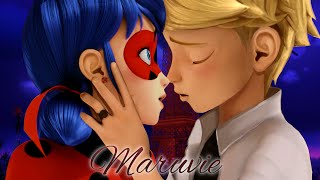Kiss on the Eiffel Tower! Speedpaint~