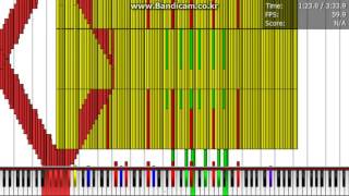 [Black midi] 검은악보 Bad Apple!! 935k notes by vesteel