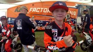 In the Moment with KTM Junior SX athlete Jack Aaron at Las Vegas