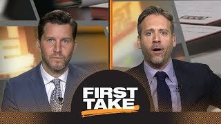 Max and Will Cain have heated debate over LeBron James vs. Celtics | First Take | ESPN
