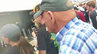 [Rolex 24 Daytona 2018] Fernando Alonso coming into the garage 3