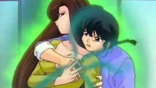 Ranma- AP AR BE- girl transformation in a woman