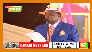 Francis Atwoli: I had a special gate when i came to Kabarak to see mzee Moi