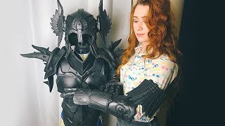 Finishing Crusader Armor Construction!  ⚔️ [Crusader Cosplay from Diablo III] ?