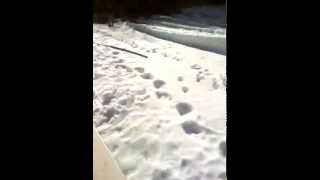 Conveyor ride at Jonas Ridge Snow Tubing in NC