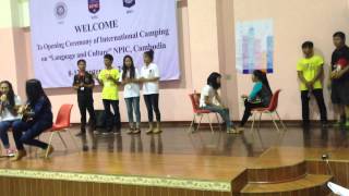 YTC NPIC BBU english camp in NPIC, Phnom Penh