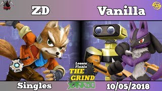 The Grind 46 Demise|ZD (Fox) vs SL|Vanilla (R.O.B., Lucario) Losers Finals