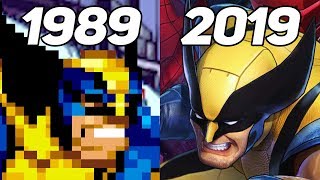Evolution of X Men in Games 1989-2019
