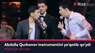 Maximum jamoasi - Abdulla Qurbonov instrumentini yo'qotib qo'ydi