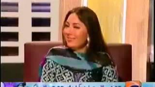 Drank sharmila farooqi singing in Geo TV show is this islamic country