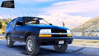 2001 Chevrolet Blazer - GTA MOD ENB 60 FPS GAMEPLAY