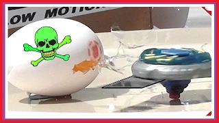 RIDICULOUSLY Dangerous BEYBLADE -  Real BLADES!