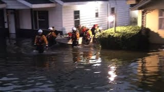 Florida Firefighters Join Port Arthur Rescues