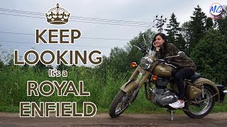 Royal Enfield Bullet 500 | Обзор и тест-драйв от MotoGirl