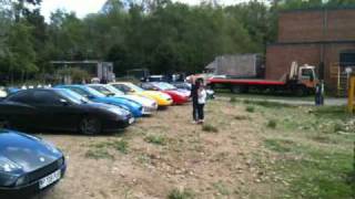 Fiat Coupe Area at Brooklands Auto Italia 2010