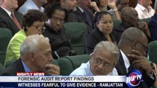 FORENSIC AUDIT REPORT FINDINGS