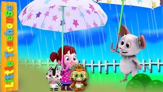 Я слышу гром | детские стишки | Детские песни | мультфильмы для детей | Little Treehouse