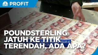 Nilai Tukar Poundsterling Terhadap Dolar AS Jatuh Ke Titik Terendah