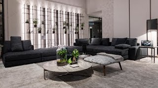 Flou. Итальянская мебель, кровати, шкафы, аксессуары. iSaloni 2019